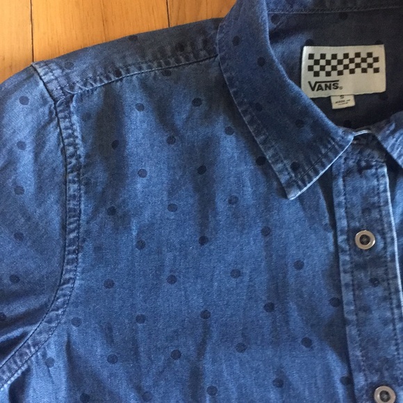 Vans Denim Polka Dot Button Down - Picture 5 of 5
